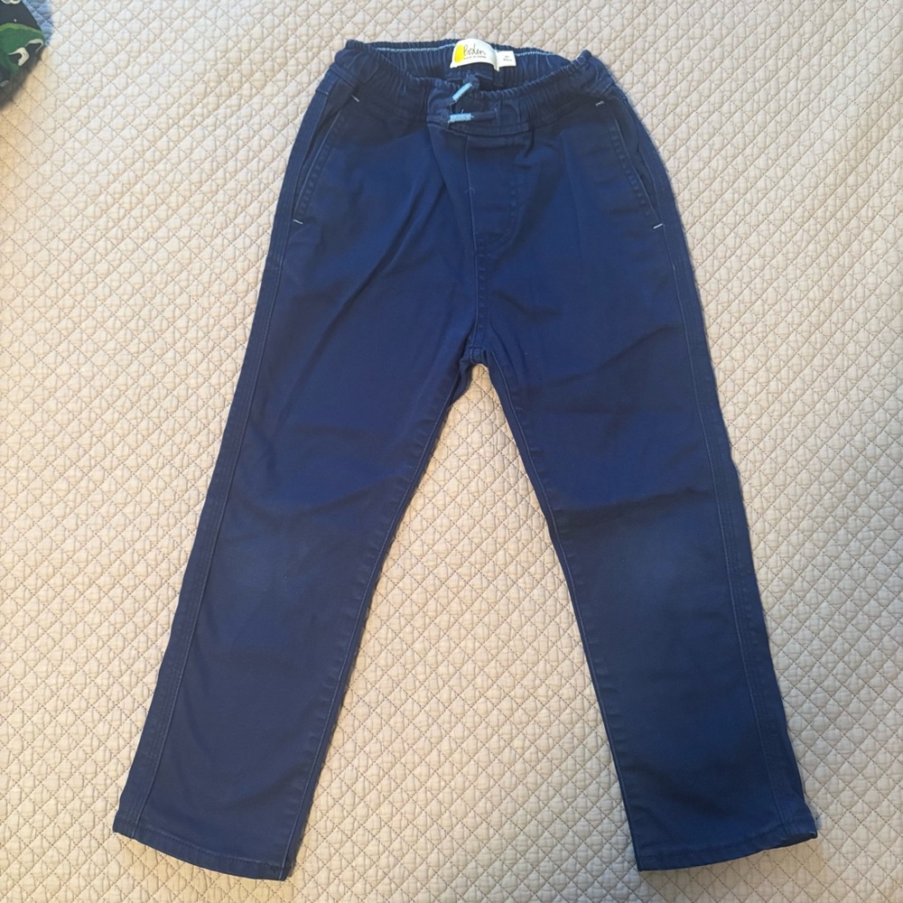 Mini Boden Navy Chinos